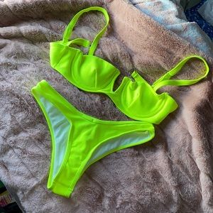 Neon Yellow bikini